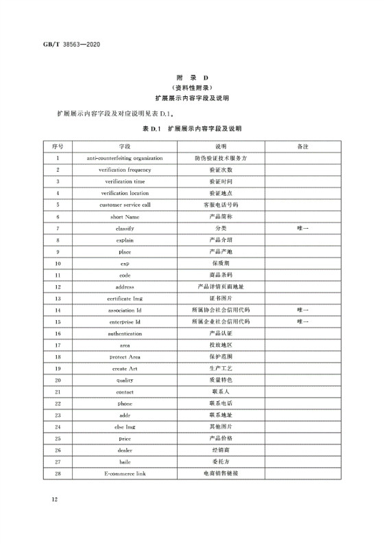 明申智能卡 2020年10月1日开始实施的RFID+区块链防伪溯源类国家标准！