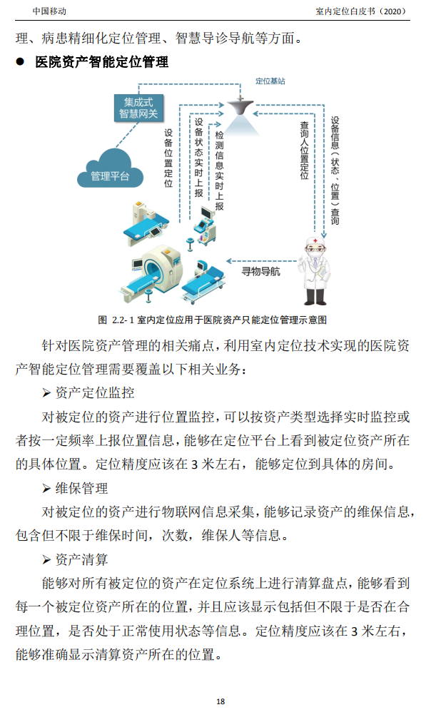 明申智能卡/RFID 中国移动联合中兴通讯、京东物流、华为、清研讯科、锐捷网络等发布《室内定位白皮书》