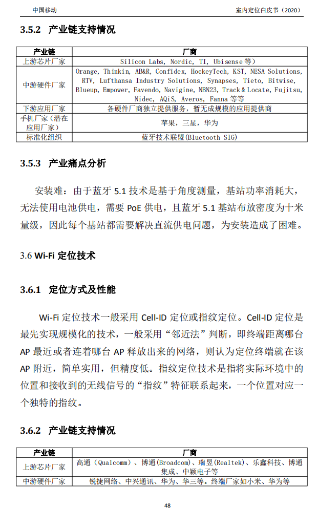 明申智能卡/RFID 中国移动联合中兴通讯、京东物流、华为、清研讯科、锐捷网络等发布《室内定位白皮书》