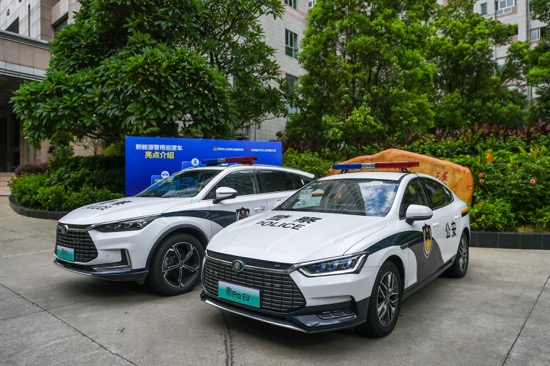 明申智能卡/RFID 深圳：搭载车牌识别系统的新能源智慧警车将上路